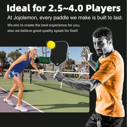 Pickleball Paddle T700 Carbon Fiber Frosted Surface 16MM Enhanced Sweet Spot&Control&Power Anti-slip Grip USAPA Compliant