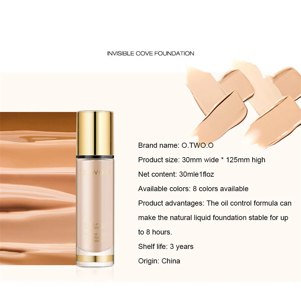 Lightweight Liquid Foundation Waterproof Lasting Coverage Invisible Pores Essential Advanced Best Selling Moisturize Skin