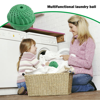 1-6PCS Eco-Friendly Wash Ball - Washing Machine Non-Chemical Detergent Laundry Ball  Household Eco Hi-Ball