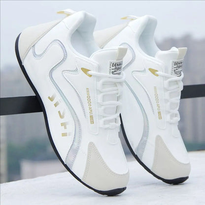 Men's shoes with waterproof and anti slip leather surface, high-end travel shoes, trendy and versatile, autumn men's sports and