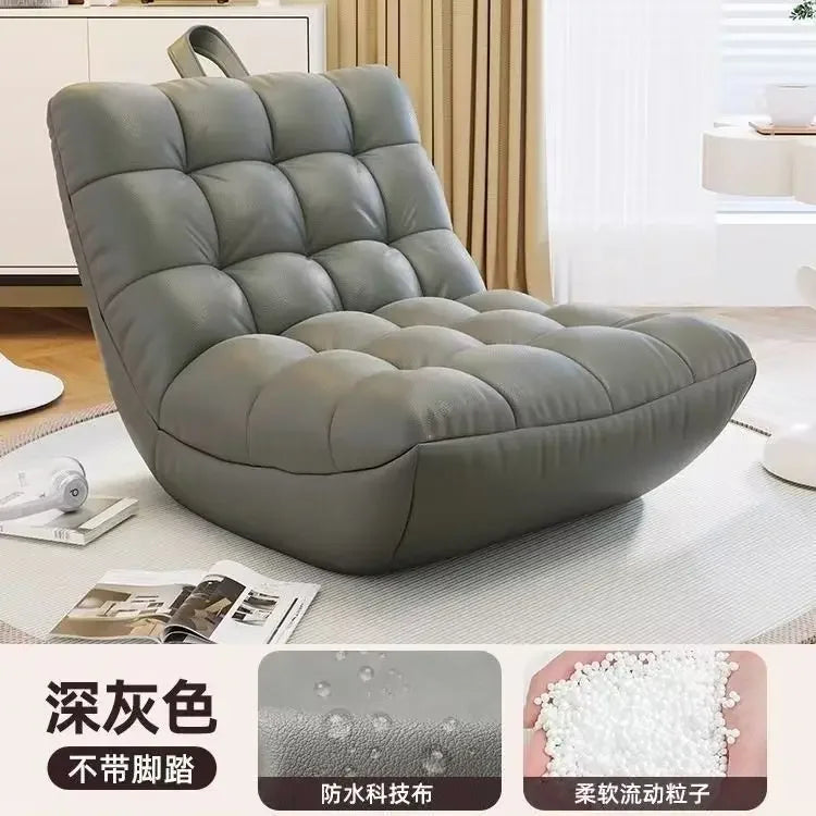 Large Lazy Sofa Tatami Sleep Caterpillar Single Bedroom Small Sofa Master Bedroom Lounge Chair Balcony Leisure Chair