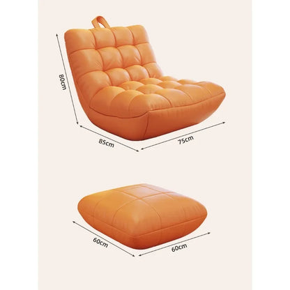 Large Lazy Sofa Tatami Sleep Caterpillar Single Bedroom Small Sofa Master Bedroom Lounge Chair Balcony Leisure Chair