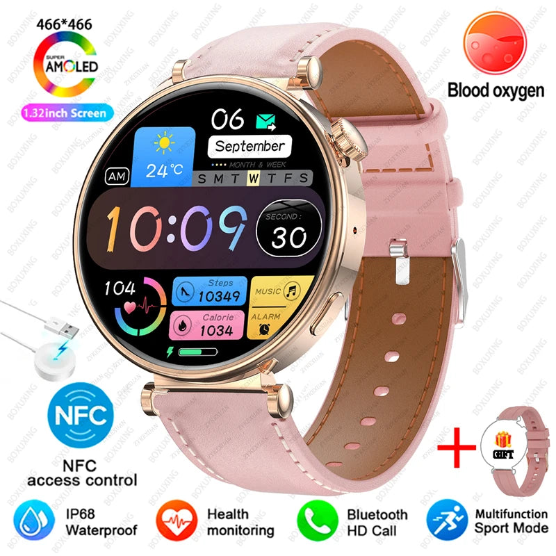 2025 For Original HUAWEI Watch GT5 Mini 40mm Women Smart Watch MenBluetooth Call GPS track AMOLED NFC Bluetooth Call smartwatch