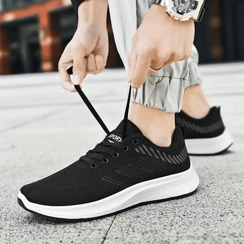 New Shoes for Men Casual Slip on Fashion Sneakers Breathable Running Shoes Outdoor Walking Training Tennis Shoes