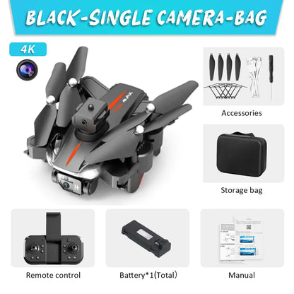 KBDFA P11S Drone 8K HD Camera 360 Obstacle Avoidance FPV MINI Aerial Photography Helicopter Professional Foldable Quadcopter Toy