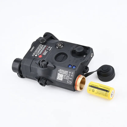 PEQ-15 Tatical Red Green Dot Dual Beam Laser Sight AN No Light IR Fit 20mm Picatinny Rail UHP Airsoft Weapon Hunting Indicator