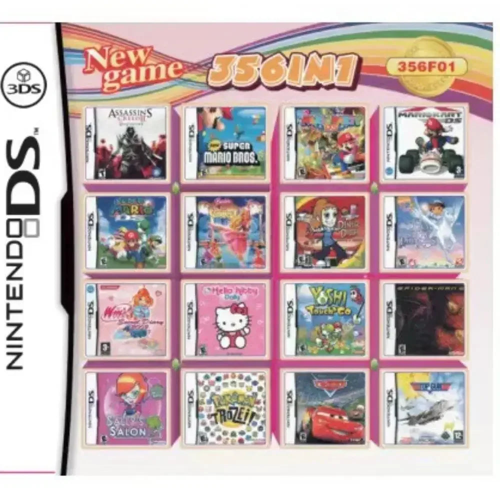 3DS NDS Game Card Combined Card 23 In 1 NDS Combined Card NDS Cassette 482 IN1 280 4300 0