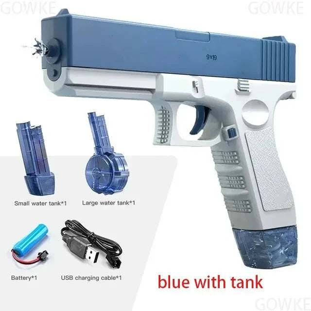 Summer Water Gun non Electric Pistol High-pressure Full Automatic Shooting Water Beach Toy Gun For kid Children Boys Girls