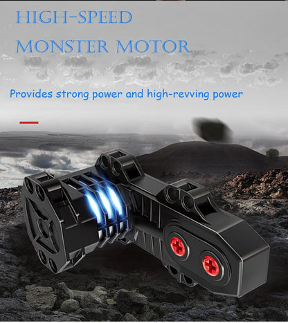 2PCS Buggy Motor Monster Motor Technical MOC Power Functions Parts Building Blocks Bricks Car Toy Compatible with 5292 Gift