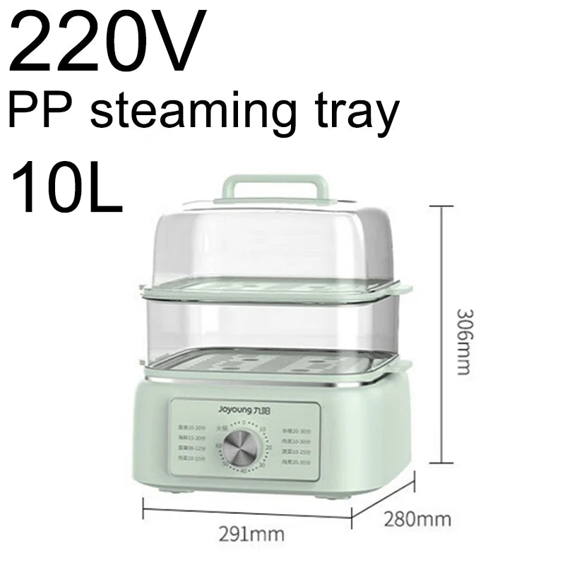 Joyoung electric steamer multifunctional household capacity multi-layer steamer box steamer breakfast machine