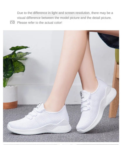 2023 Sport Running Shoes Women Air Mesh Breathable Walking Women Sneakers Comfortable  Fashion Casual Sneakers Chaussure Femme