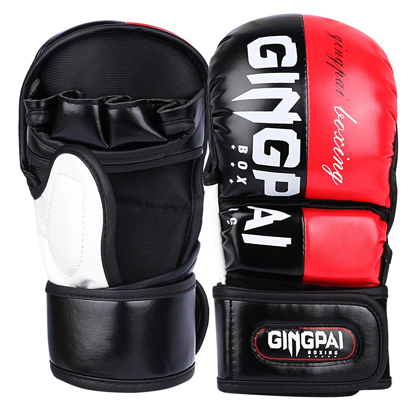 Professional MMA Half-Finger Fighting Boxing Gloves Thickened Sanda Free Fighting Mixed Martial Arts Training Gloves