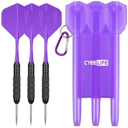 CyeeLife 24G hard integrated dart steel needle practice bar entertainment fall resistant professional flyer suit outdoor tail