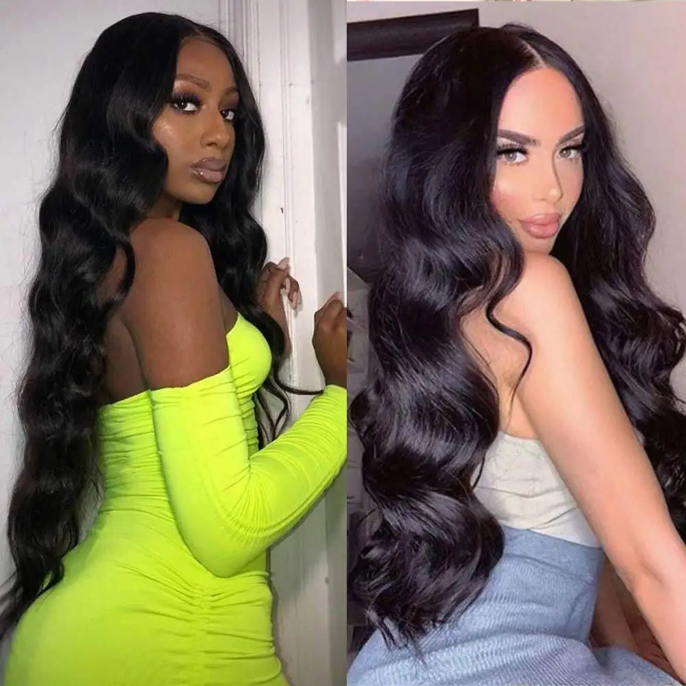 13X6 Body Wave Transparent Lace Front Wigs 13x4  HD Lace Frontal Wig 4x4 Lace Closure Wigs Human Hair Wigs For Women 180%