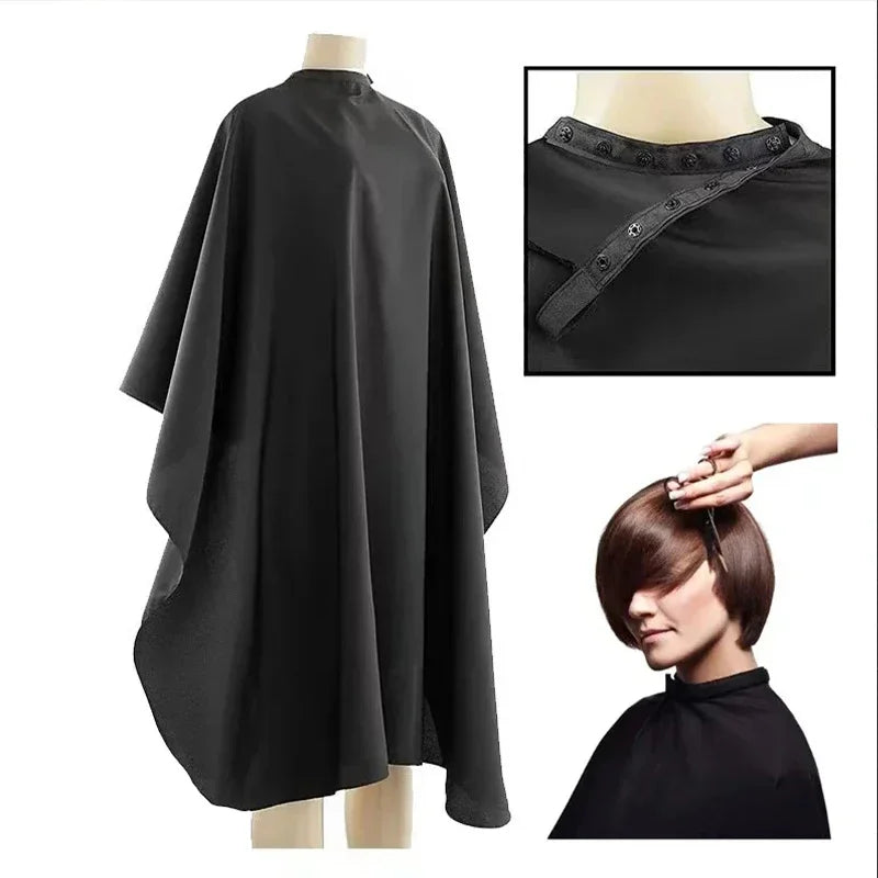 Hairdressing Coth Pattern Cutting Hair Waterproof Cloth Salon Barber Cape Professional Hair Stylist Retro Aprons Haircut Cape