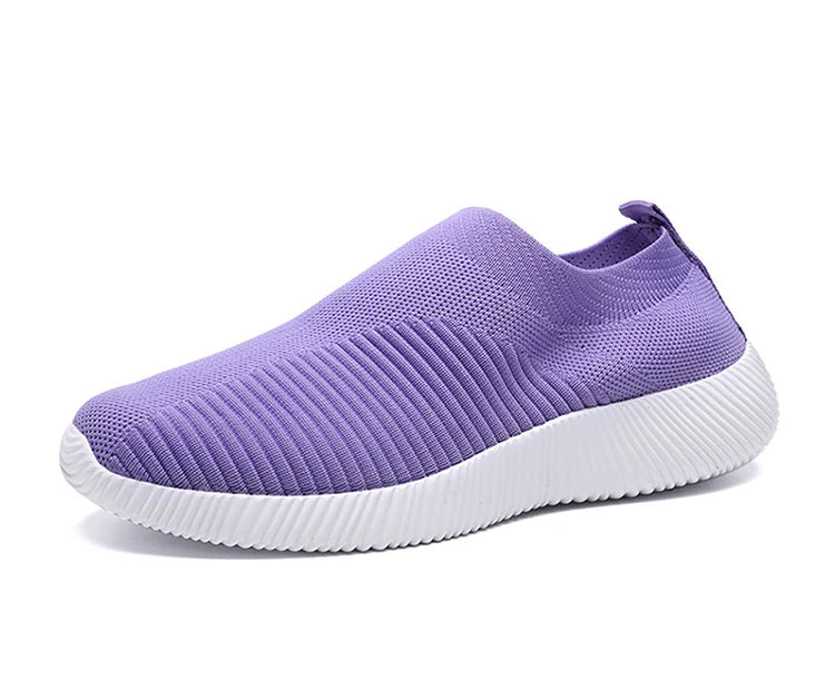 Women Sneakers Slip On Sock Shoes Women Flat Casual Sneaker Women's Sports Shoes Breather Vulcanize Shoes For Women Zapatillas