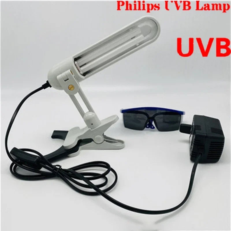 NB-UVB UV Phototherapy Light Instrument 311NM Narrowband Ultraviolet UVB Lamp Treatment for Anti Vitiligo