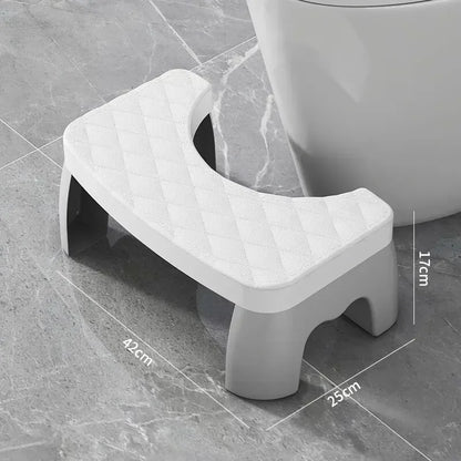 1 PCS Toilet Seat Stool Portable Squat Stool Home Adult Bathroom Accessories Toilet Squat Stool Removable Non-slip