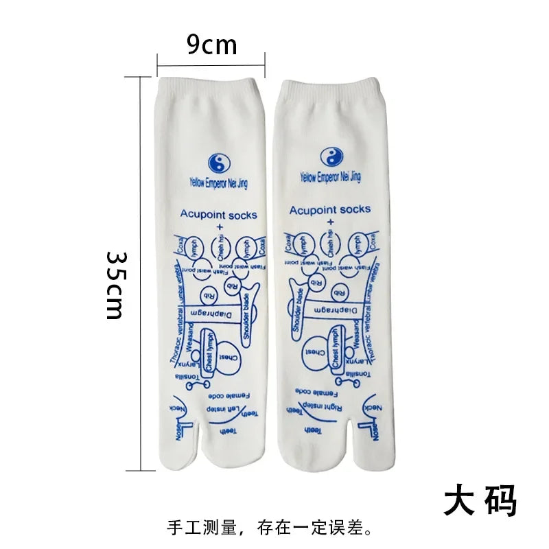 Massage Relieve Tired Feet Socks Acupressure Foot Massager Reflexology Socks Foot Point Tool Physiotherapy Sock Beauty Health