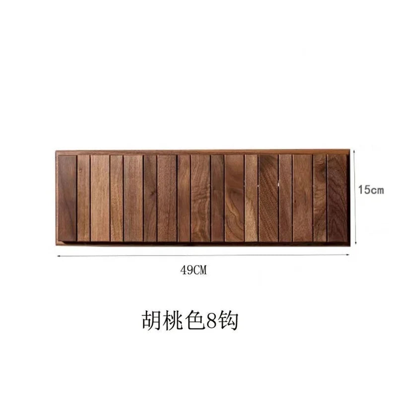 Wood Wall Hook Creative Piano Keys Wall Hanging Plate Coat Rack Doorway Hallway Living Room Hanger Behind the Door Wall Hanging