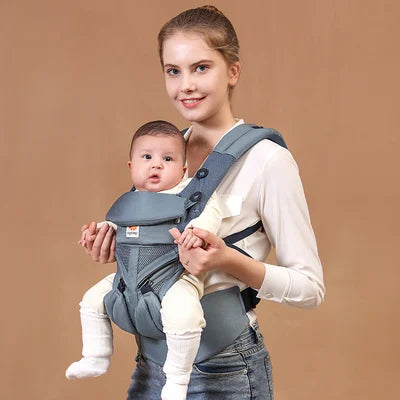 Egobaby 360 Baby Carrier Ergonomic Kangaroo Infant Kid Sling Back Front Facing Backpack Wrap Baby Bag 0-36 Months