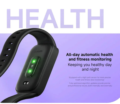 Global Version Xiaomi Smart Band 9 Active 18-day Battery Life Modes 1.47'' Display 5ATM All-day Health And Fitness Monitoring