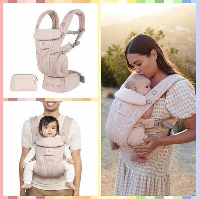 Egobaby 360 Baby Carrier Ergonomic Kangaroo Infant Kid Sling Back Front Facing Backpack Wrap Baby Bag 0-36 Months