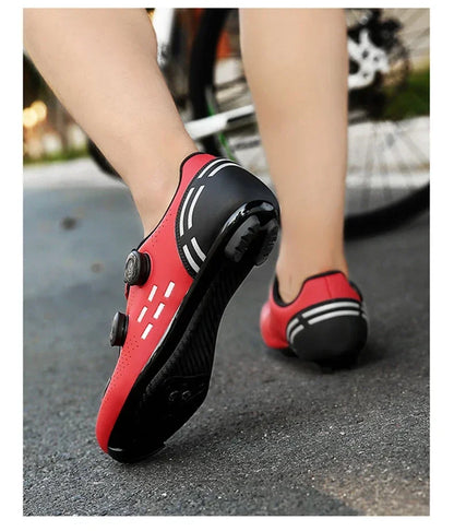 New Cycling Shoes for Men Women Speed Mountain Bicycle Flat SPD Pedals Racing Biking MTB Cleats Road Bike Sneakers