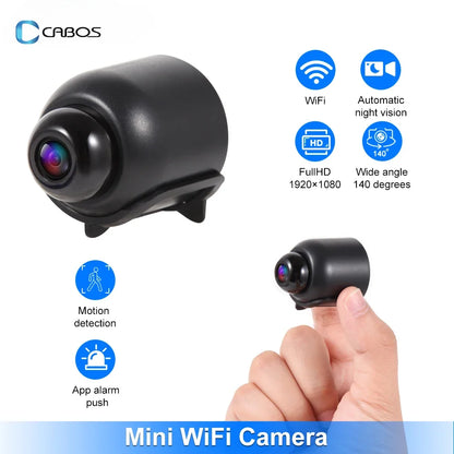 New 1080P Mini WiFi Camera Night Vision Motion Detection Video Camera Home Security Camcorder Surveillance Baby Monitor