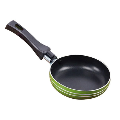 12cm/14cm/16cm Mini Frying Pan Non-Stick Steel Frypan Pot Saucepan Random Color For Cookware Kitchen Cookware