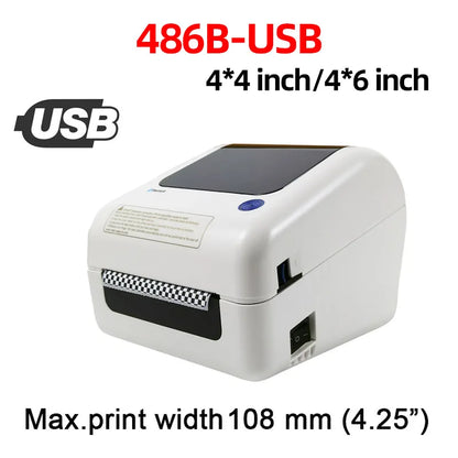 XP-460B/420B 4inch Shipping label/Express/Thermal Barcode Label printer Compatible with shipping label  4x6 inches Label