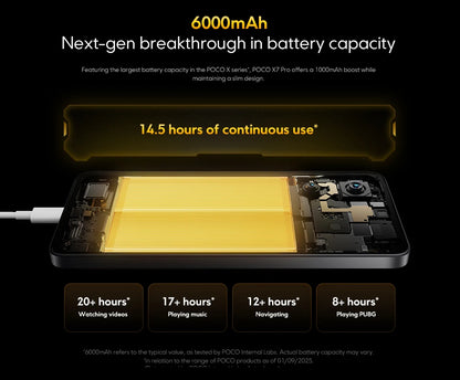 【World Premiere】POCO X7 Pro Global Version Smartphone Dimensity 8400-Ultra 6.67"1.5K Display 6000mAh battery 90W Charge 5G NFC