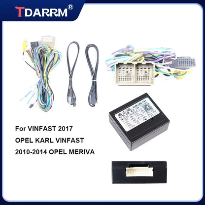 TDARRM Car Radio Adapter Canbus Box Amplifier Decoder For Opel Astra Zafira Antara Vectra Corsa Meriva Combo Agila