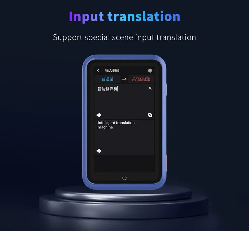 S30 Translator 4G Full Netcom SIM Card WIFI Intelligent Real Time 138 Language ChatGPT Smart AI Voice Photo Translation