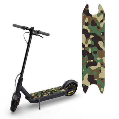 Self-Adhesive Scooter Pedal Sandpaper Footboard Sticker PVC Waterproof For Ninebot MAX‑G30 Aloof/Camouflage/Graffiti Tape