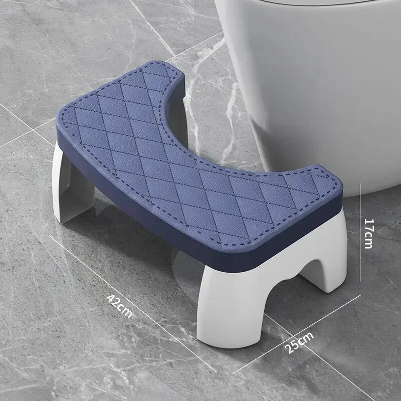 1 PCS Toilet Seat Stool Portable Squat Stool Home Adult Bathroom Accessories Toilet Squat Stool Removable Non-slip