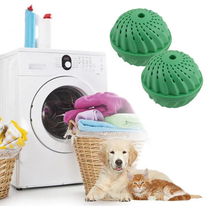 1-6PCS Eco-Friendly Wash Ball - Washing Machine Non-Chemical Detergent Laundry Ball  Household Eco Hi-Ball