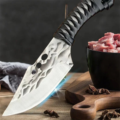 Kitchen Knives Stainless Steel Forged Boning Knife Full Tang Chef Knife Meat Cleaver Fruit Slicing Knife Kitchen Supplies