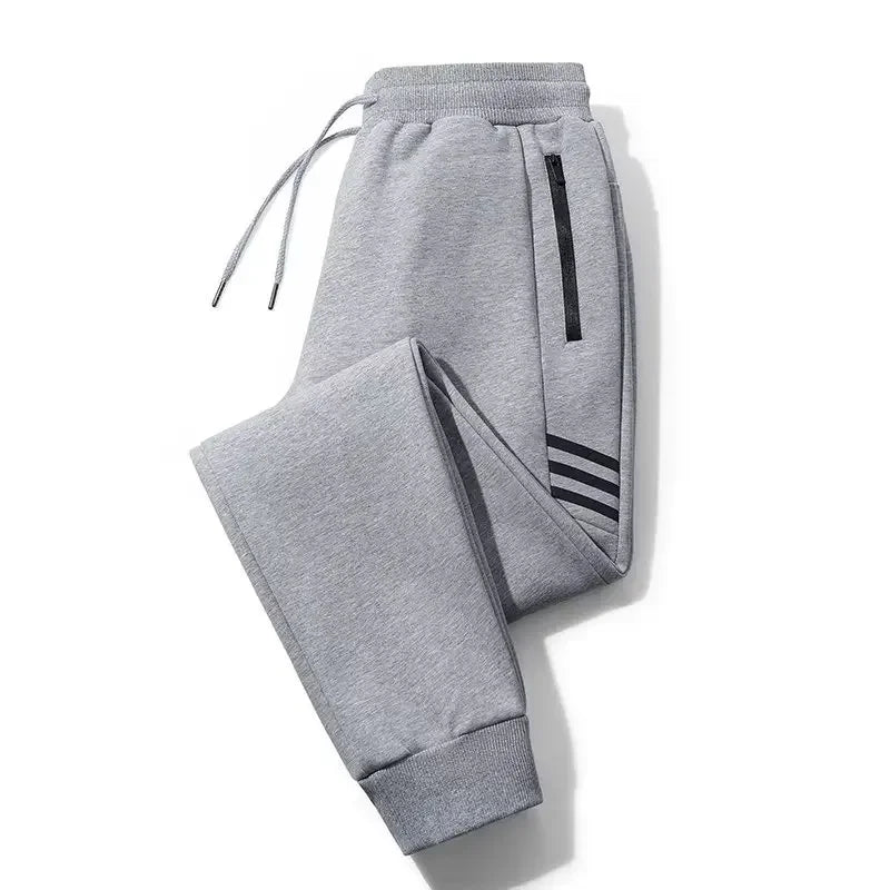 Pure Cotton Sweatpants Straight-Leg Loose-Fit Casual Pants For Men Summer Thin Style Plus Size Autumn/Winter Men's Trousers