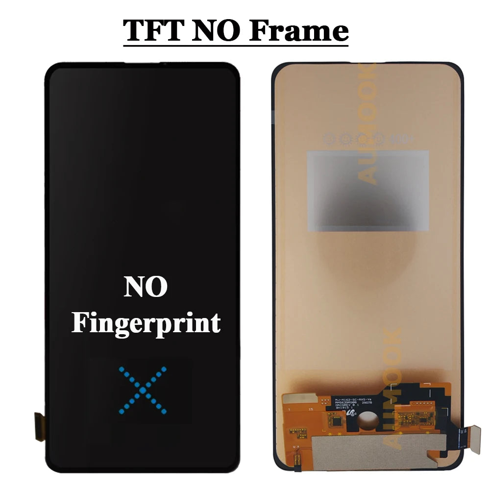 6.39" AMOLED For Xiaomi MI 9T Pro/MI 9T LCD Display Touch Screen Digitizer Assembly With Frame for Xiaomi Redmi K20 Pro /K20 LCD