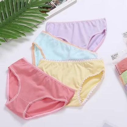 18Pc/Lot Soft Comfortalbe Baby Girls Underear Cotton Panties for Girls Kids Short Briefs