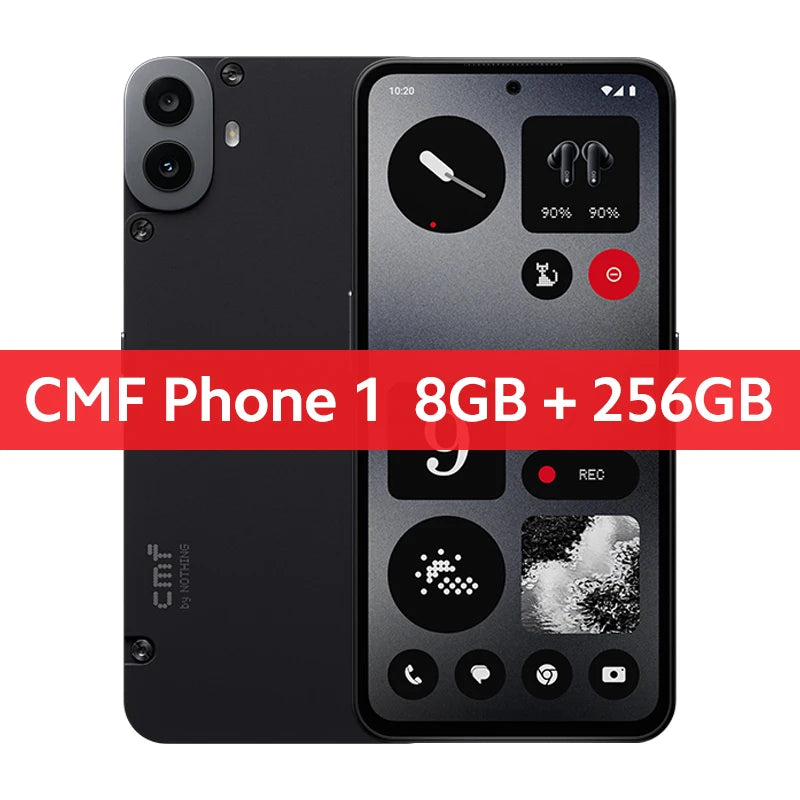 Global Version CMF Phone 1 Smartphone 50MP Camera 6.67" 120Hz Super AMOLED LTPS Display MediaTek Dimensity 7300 5G