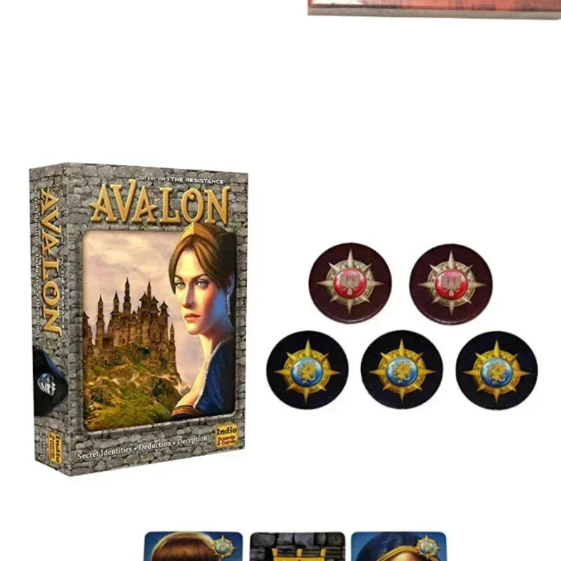 New Board Game Resistance Avalon Family Interactive Full English Board Game Card Children's Educational Toys