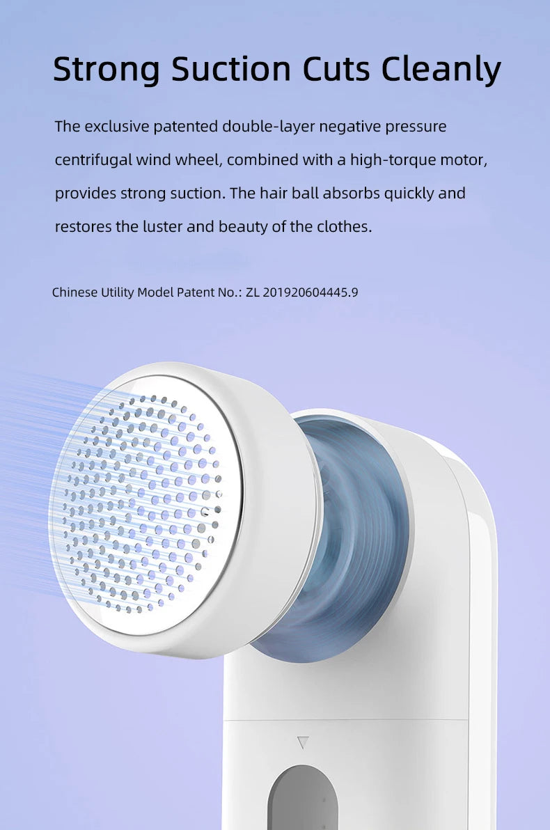 Xiaomi Mijia Lint Remover and Cutter USB Charging Electric Pellet Machine Hair Ball Lint Trimmer Portable Electric Clothes Lint