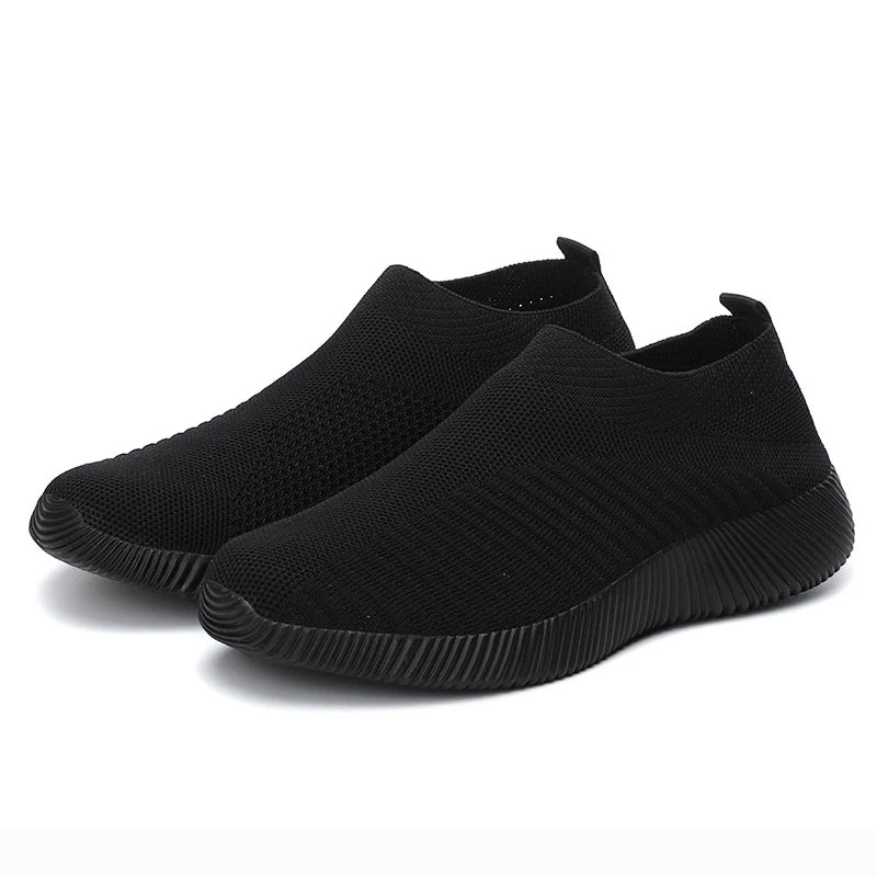 Women Sneakers Slip On Sock Shoes Women Flat Casual Sneaker Women's Sports Shoes Breather Vulcanize Shoes For Women Zapatillas