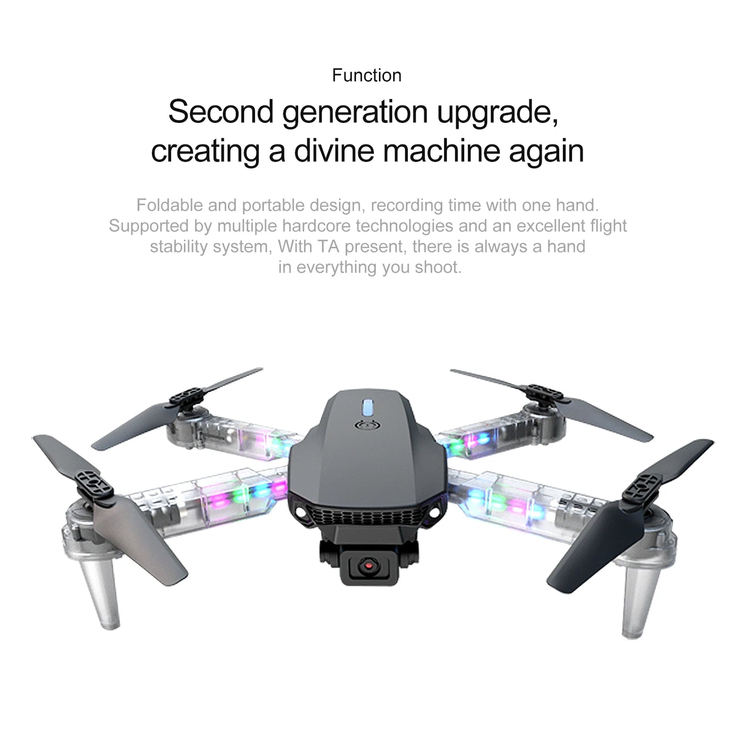 QJ E99 K3 Pro HD 4k Drone Dual Camera High Hold Mode Foldable Mini WIFI Aerial Photography RC Quadcopter Toys Helicopter Dron