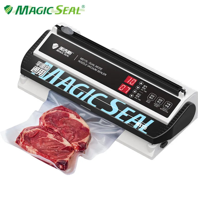 Senior Electric Vacuum Sealer Packaging Machine For Home Kitchen For Sealing Fresh Packaging Machine For Food Preservation MS175