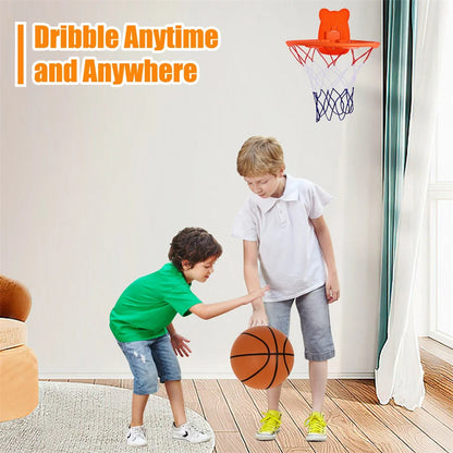 Indoor Silent Basketball Soft And High Elastic PU Foam Mute Ball No Noise Sports Ball Density Ball Children Sports Toy Games