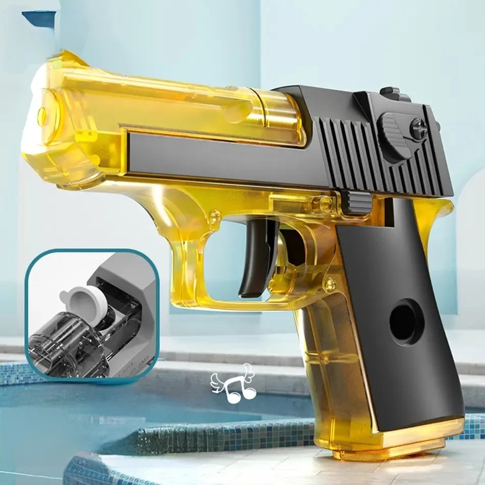 Summer Water Gun non Electric Pistol High-pressure Full Automatic Shooting Water Beach Toy Gun For kid Children Boys Girls