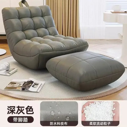 Large Lazy Sofa Tatami Sleep Caterpillar Single Bedroom Small Sofa Master Bedroom Lounge Chair Balcony Leisure Chair